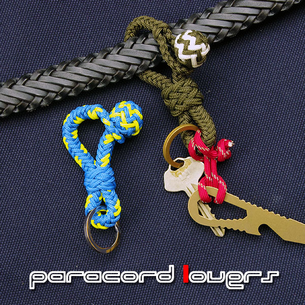 Paracord Lovers パラコードラヴァース 備忘録 いままで作ったパラコードのキーホルダー