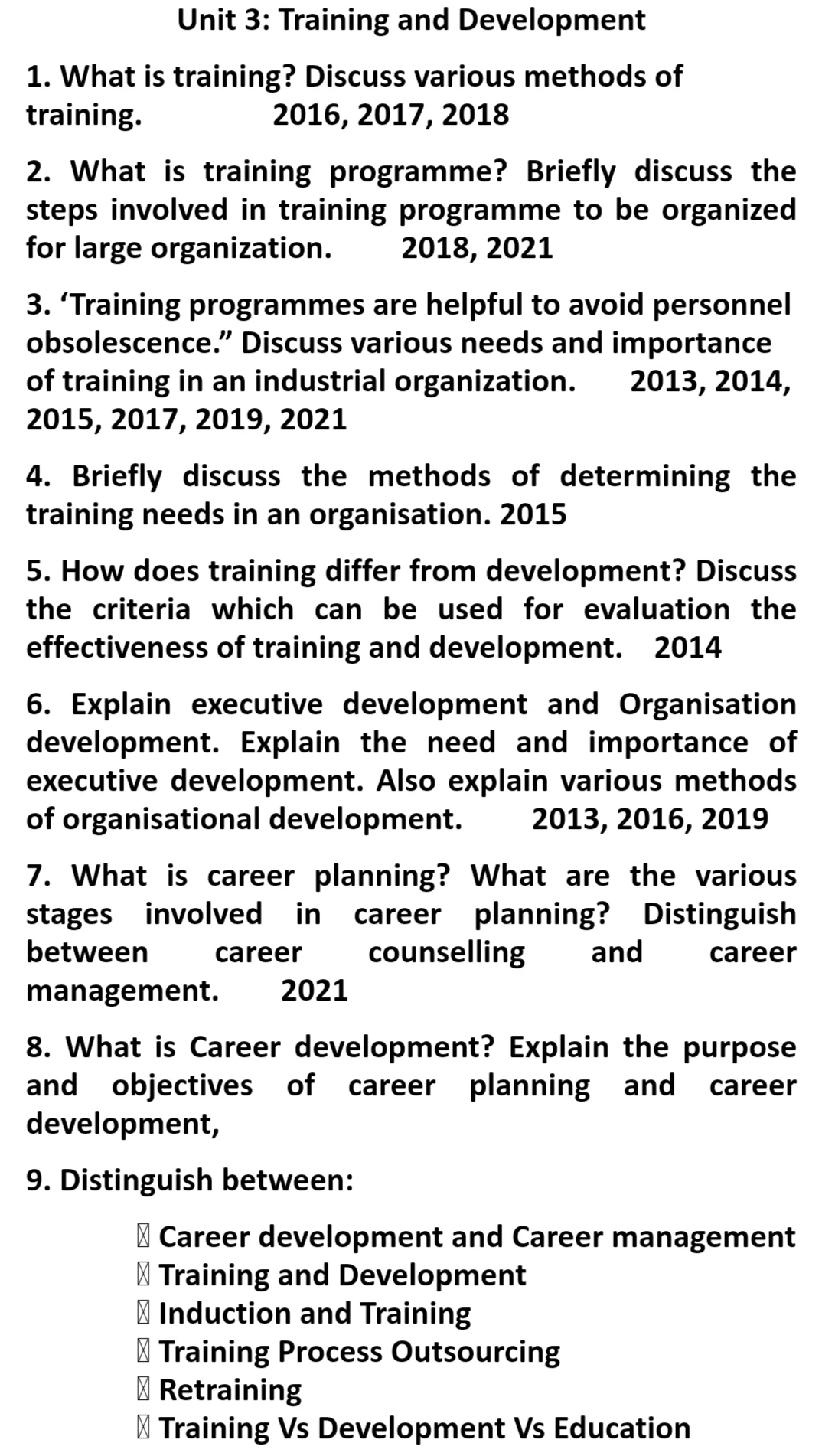 Human resource of Management important question Guahati University b.com 4th semester, HRM Important Questions Guahati University,HRM Important Questions for 2022 b.com 4th semester