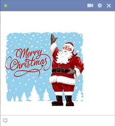 Old Fashioned Santa Claus Icon