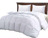 Queen Comforter Duvet Insert White by Utopia Bedding