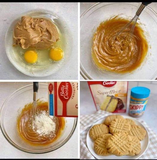 Peanut butter cake mix