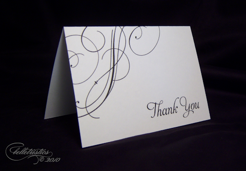 professional thank you letter sample. thank you card template. thank