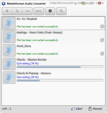 Mediahuman Audio converter screenshot 1