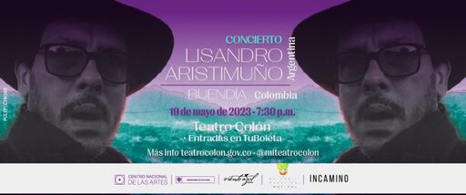 Concierto de LISANDRO ARISTIMUÑO SET en Bogotá 2023