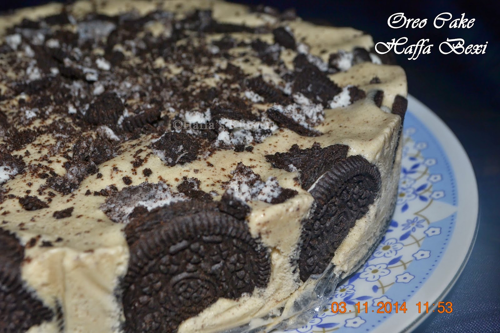 Oreo Ice  cream  Cake  Wedding  Anniversary Special Haffa 