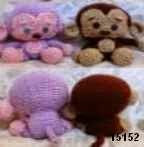 patron gratis mono amigurumi, free pattern amigurumi monckey 