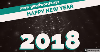Text 2018 Old style easy Eye Catcher New Year greeting image