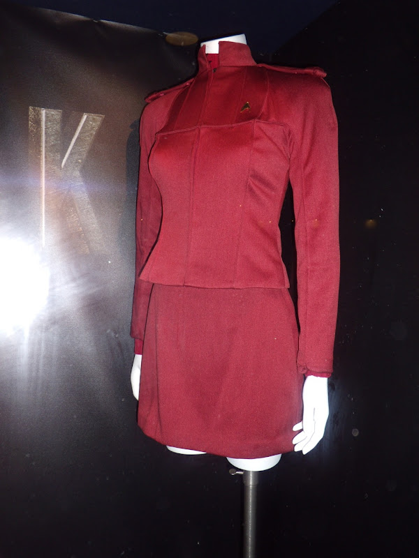 Star Trek red female cadet Starfleet uniform