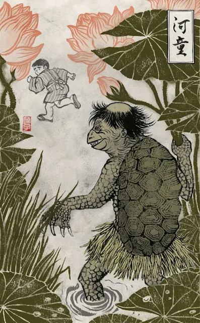 Makhluk Misterius Penghuni Sungai Jepang
