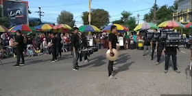 Atraksi MBS Kukar saat Car Free Day di Tenggarong Kukar