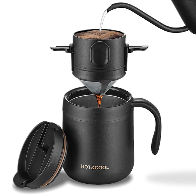 Portable V60 Coffee Set Camping Uses Mini Gooseneck Kettle