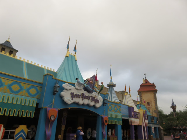 Peter Pan's Flight Entrance Fantasyland Magic Kingdom Disney World