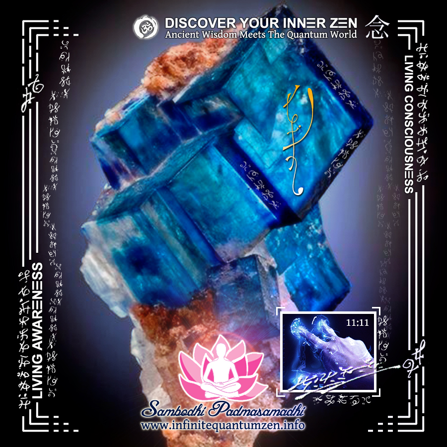 Blue Crystal, Multidimensional Code, Symbols, Time Gateway, 11-11 Phenomenon
