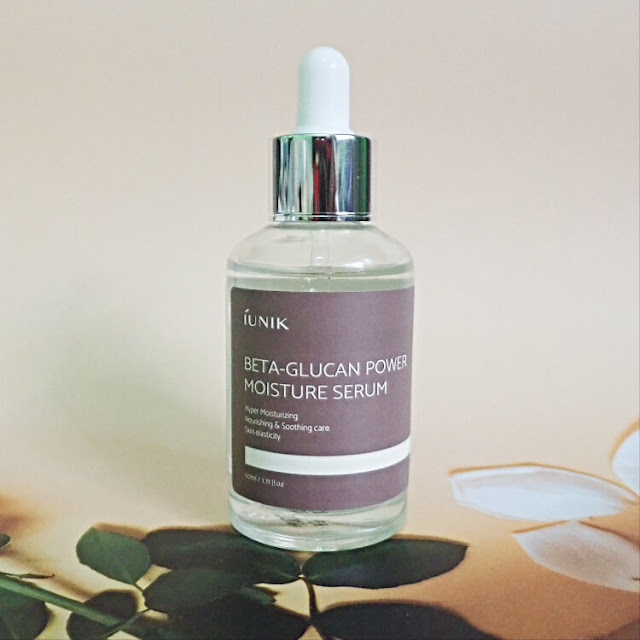 review iunik beta glucan power moisture serum