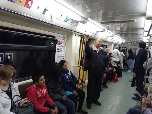 Riding the Moscow Metro
