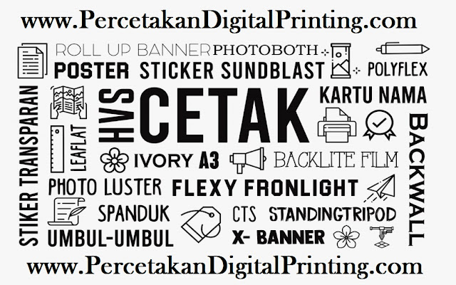 Jasa Percetakan Digital Printing Terdekat Murah Akses Nasional Se-Indonesia