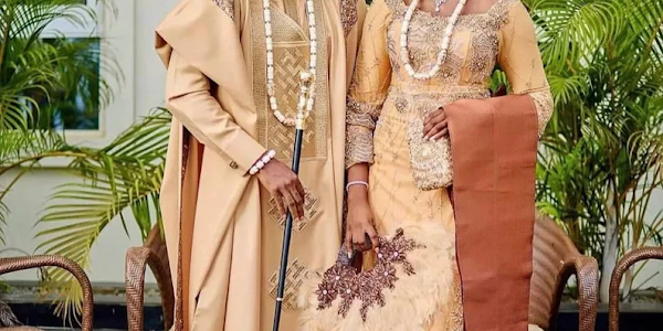 Yoruba Traditional Wedding Attire for Couples