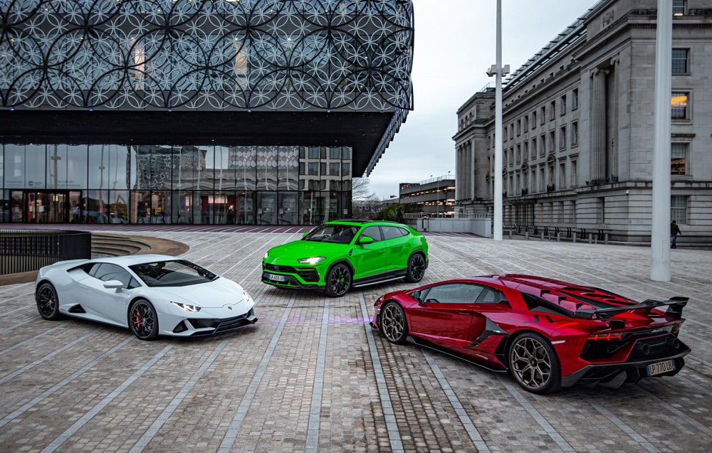 Bộ ba Lamborghini Aventador, Huracan và Urus