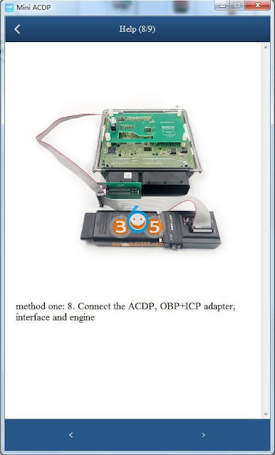 yanhua mini acdp Open DME shell to read ISN 13