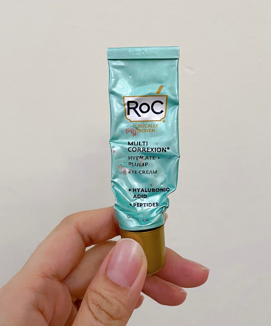 RoC Multi Correxion Hydrate + Plump Eye Cream Appearance