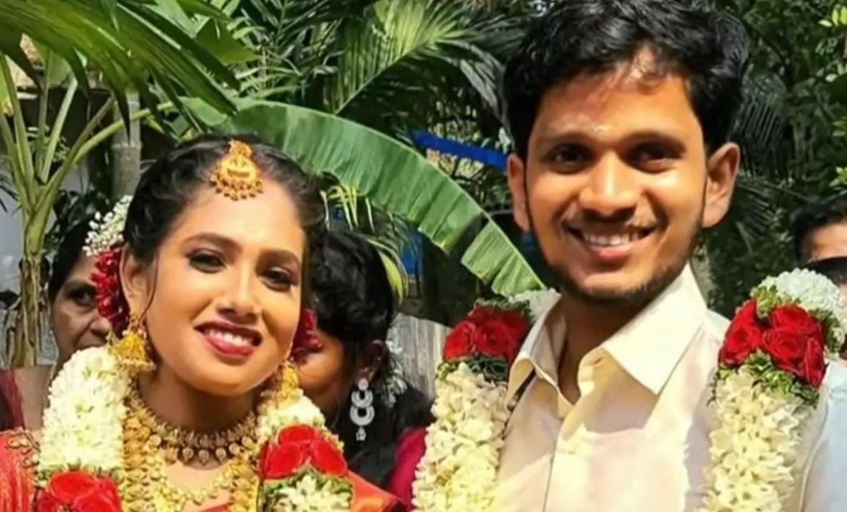 നവവരന്‍ മുങ്ങിമരിച്ചു.