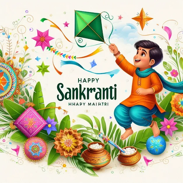 Happy Makar Sankranti 2024 image