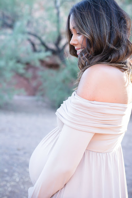 desert maternity shoot arizona maternity shoot amazon maternity dress Arizona Blogger