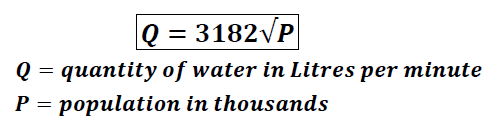 DIFFERENT TYPE OF WATER DEMAND AND PER CAPITA DEMAND