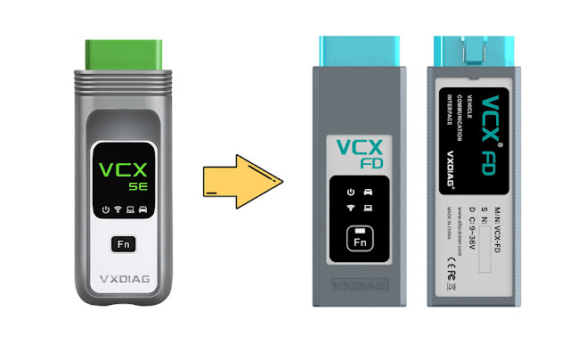 Transfer VXDIAG VCX SE License to VCX FD