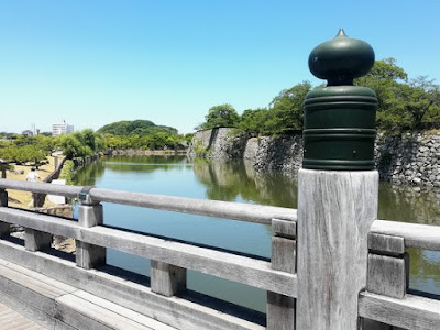 姫路城の桜門橋