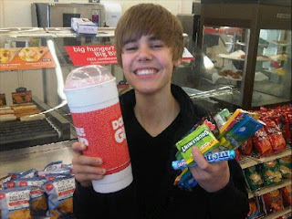 Justin Bieber in market