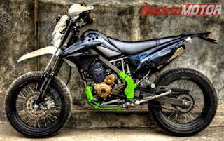 Modifikasi Motor Trail KLX