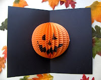 pumpkin card for halloween