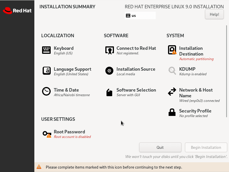 RHEL-9-Configuation