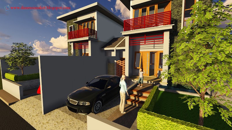 13+ Desain Rumah 3D, Percantik Hunian!