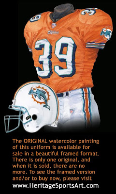 Miami Dolphins 2004 uniform