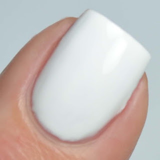 white creme nail polish