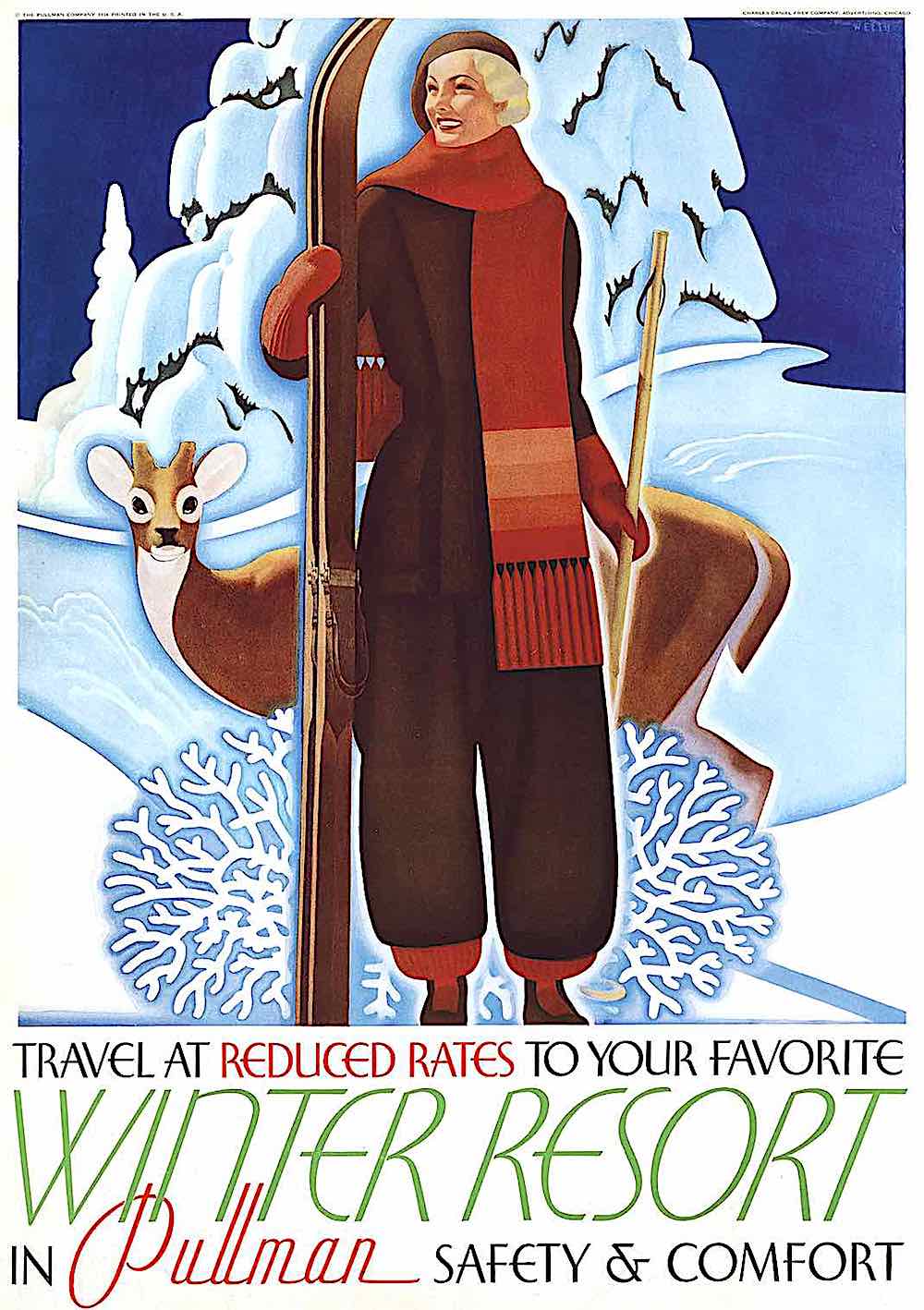 a William Welsh poster, 1930s