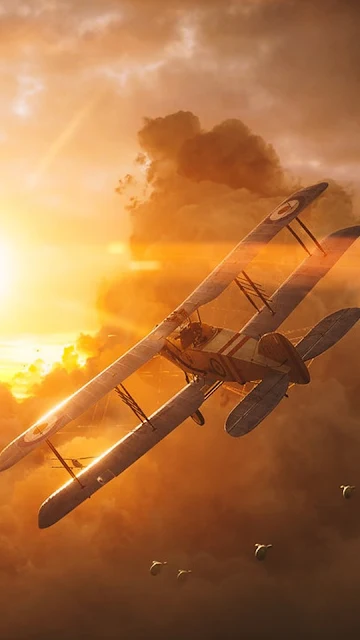 Papel de parede para desktop Battlefield 1 Boeing Stearman