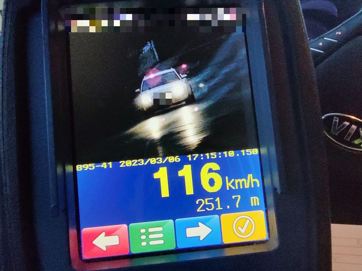 Na terenie zabudowanym jechał 116 km/h. Stracił prawo jazdy i nie tylko