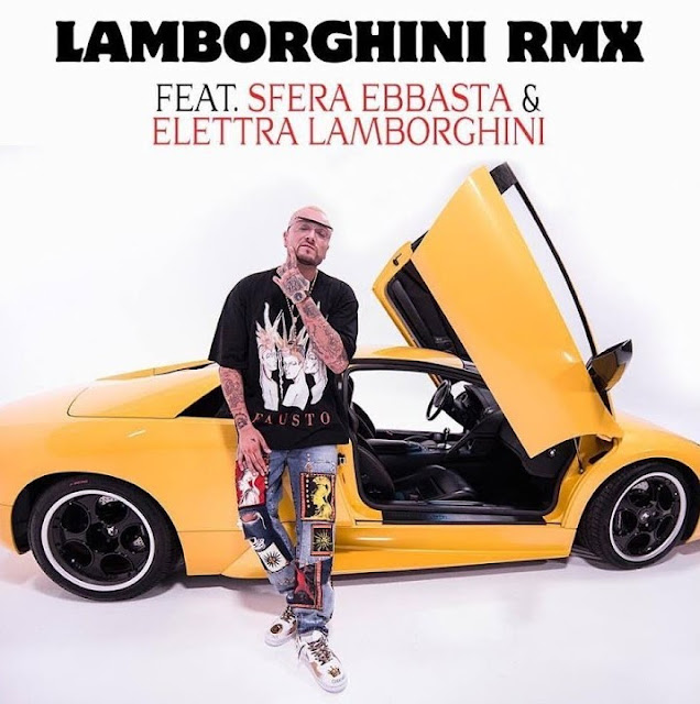 Guè Pequeno - LAMBORGHINI (RMX) ft. Sfera Ebbasta, Elettra Lamborghini, ACCORDI, TESTO, VIDEO