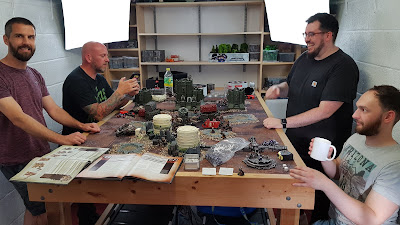 Weekend at SayHiPaul - a 40k get-together for the Deployment Zone regulars