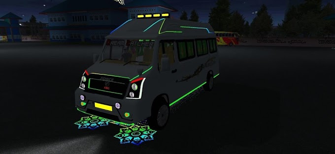 Super night van mod with lights
