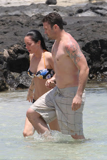 Megan Fox and Brian Austin Green Honeymoon Photos 