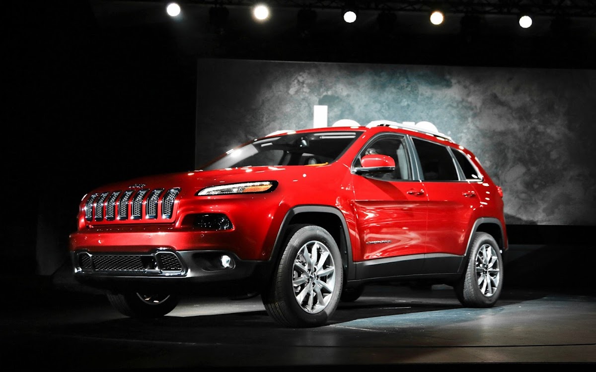 2014 Jeep Cherokee Widescreen HD Wallpaper 7