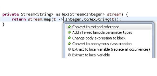  Method references are expressions which induce got the same handling equally a lambda human face What is double colon (::) operator inward Java 8 - Example