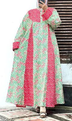 model baju batik gamis