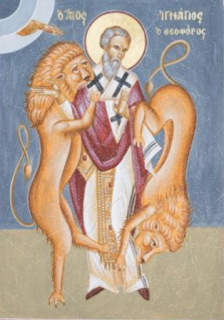 December 20 - Saint Ignatius the God Bearer and Hieromartyr