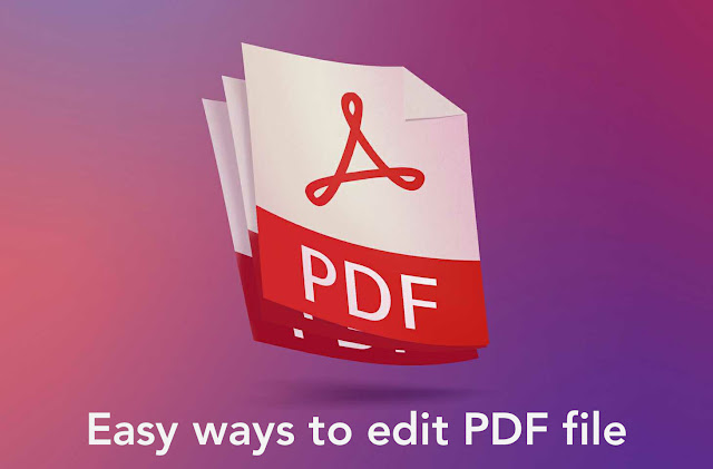 How to edit PDF file easy way