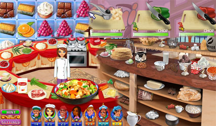 Plus The Lunch Hour With Santa Claus Really Fun Cooking Games